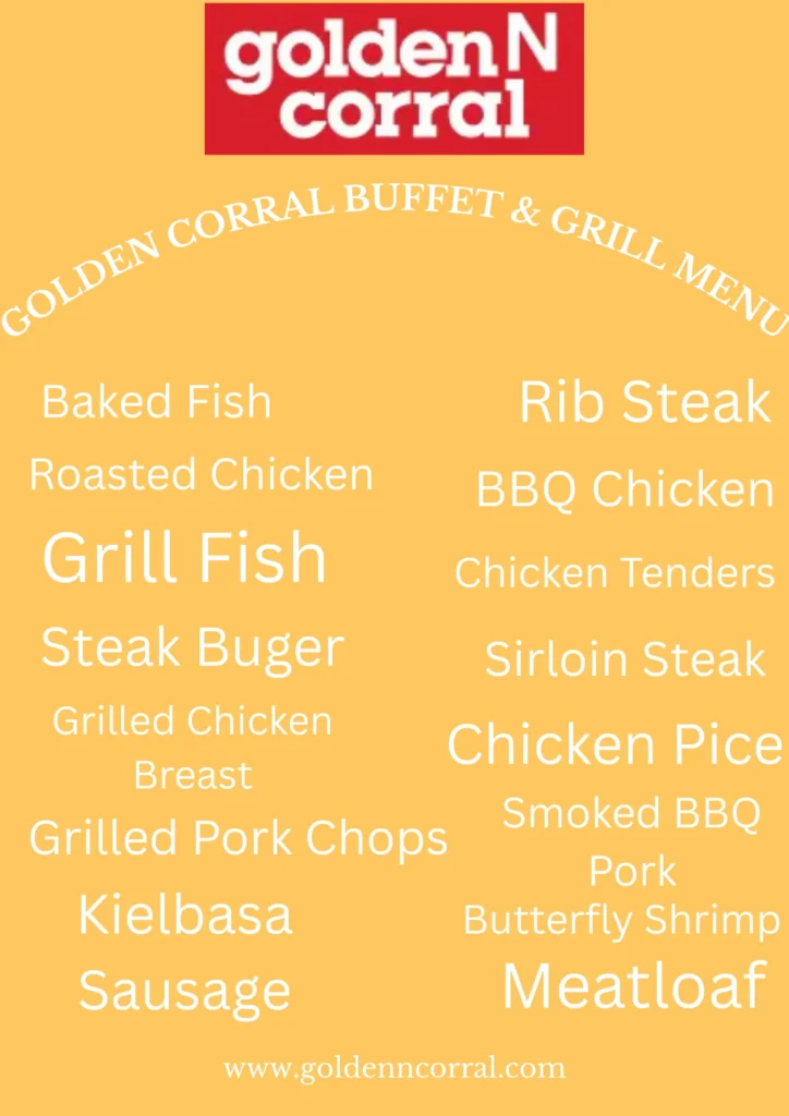 Golden Corral Buffet & Grill Infographic