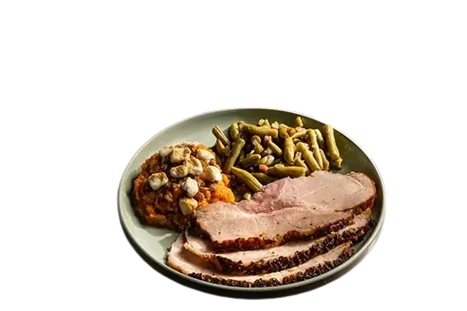 Golden Corral Holiday Pork Roast Meal